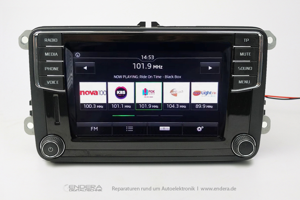 Discover Media (MIB 2) Navigation Reparatur Skoda Octavia 5E